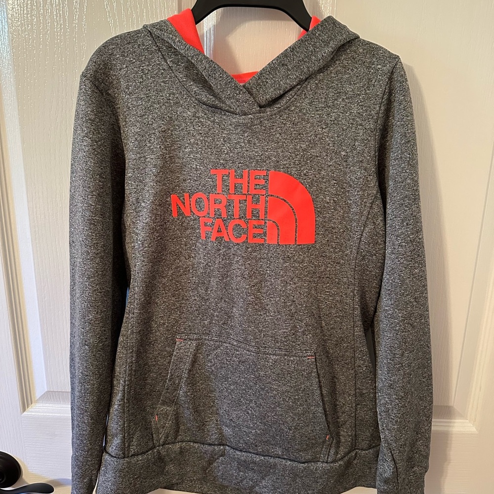 The North Face Heather Gray Hoodie